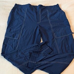 Athleta Navy Track Pants